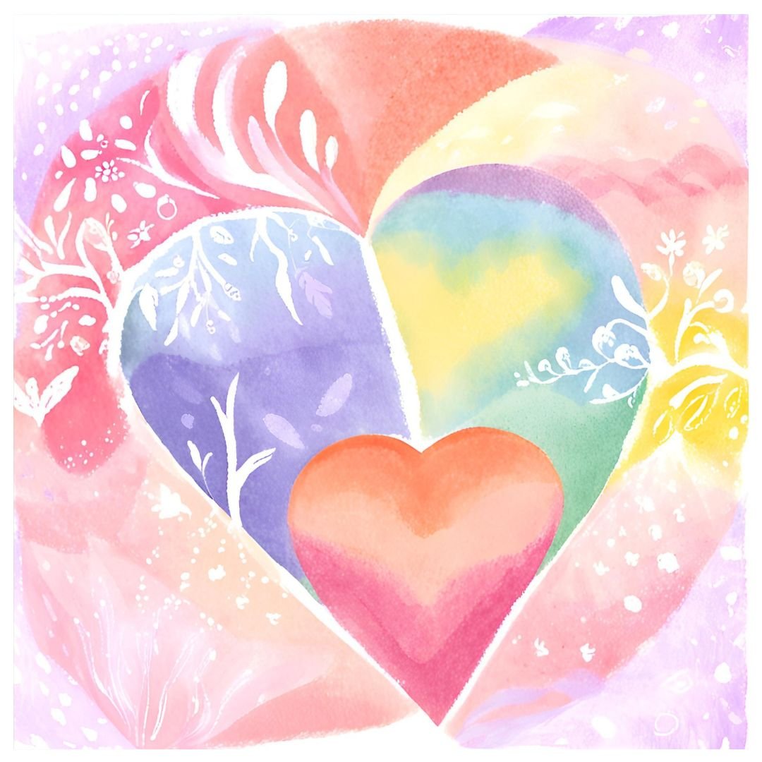 I am love, radiating warmth and compassion to all.